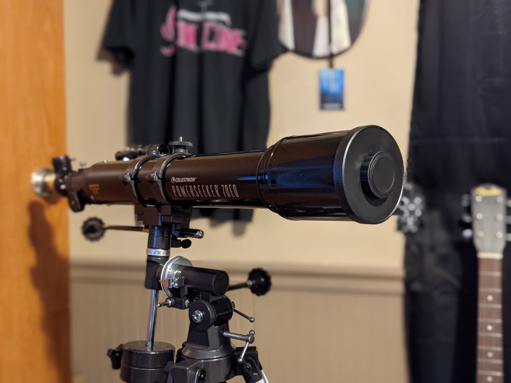 Celestron PowerSeeker 70EQ Refractor Telescope for Family Stargazing customer photo 2