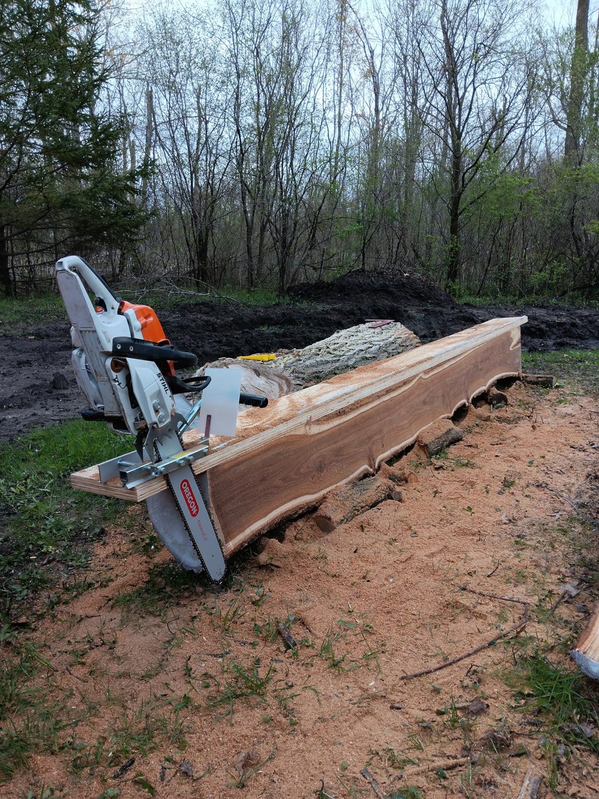 Granberg G555B Edging Mill for 16 to 36 Inch Chainsaw Bars with 12 ft Rails customer photo 2