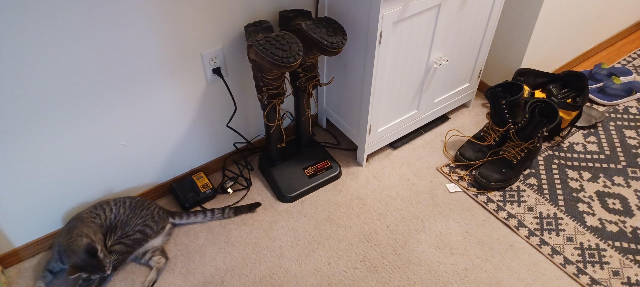 Original Dryer, Electric Shoe Dryer, Work Boots, Outdoor Gear, Athletic Gear, Silent, Energy-Efficient, Made in USA customer photo 2