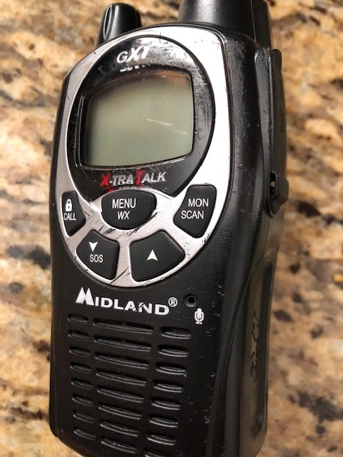 Midland GXT1000VP4 GMRS Two-Way Radios with Headsets, Black, 2 Pack customer photo 2