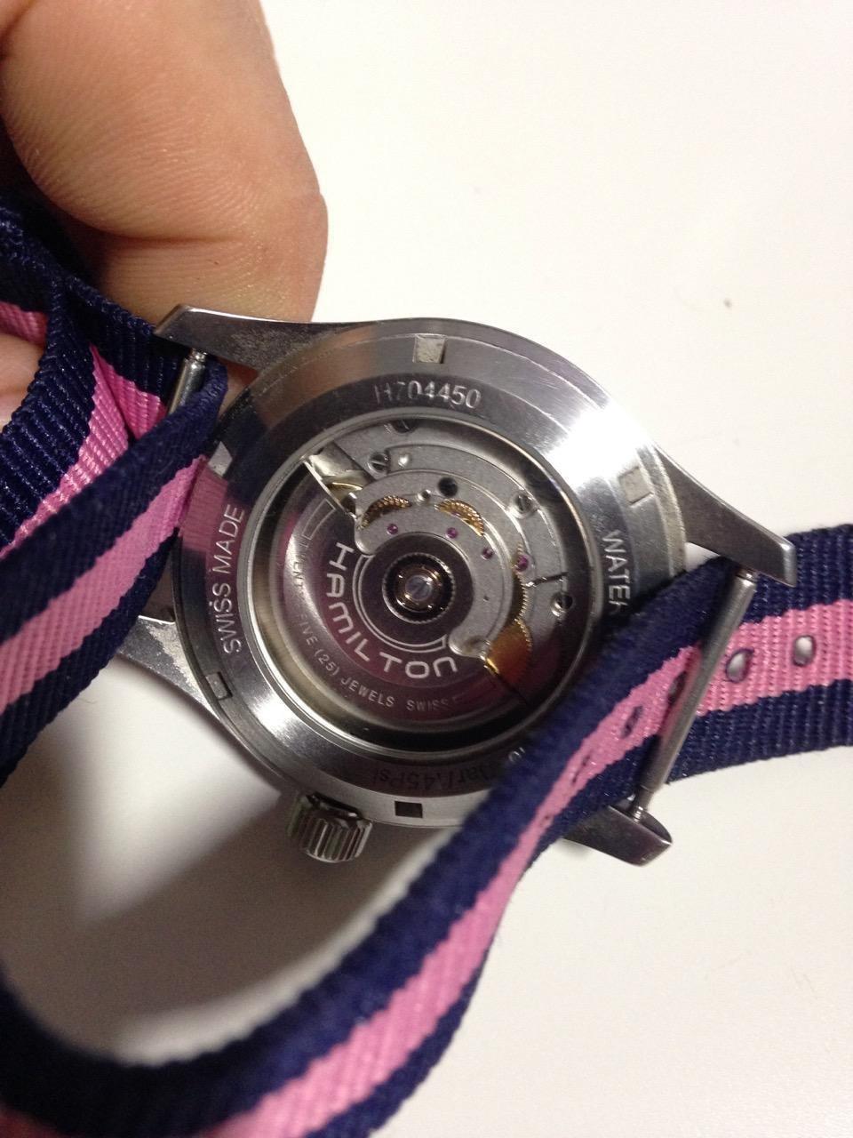Hamilton Khaki Field Automatic Men's Watch, 38mm Stainless Steel Case customer photo 2