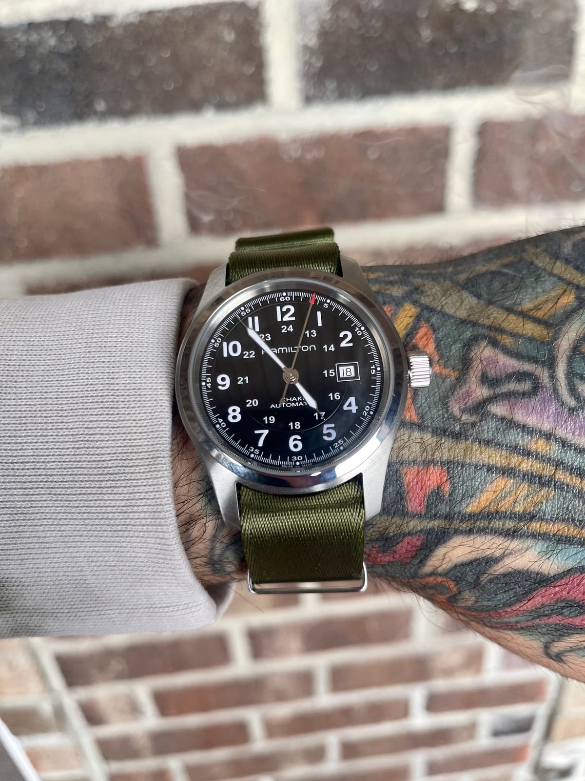 Hamilton Khaki Field Titanium Automatic Men's Watch, 42mm Case customer photo 1