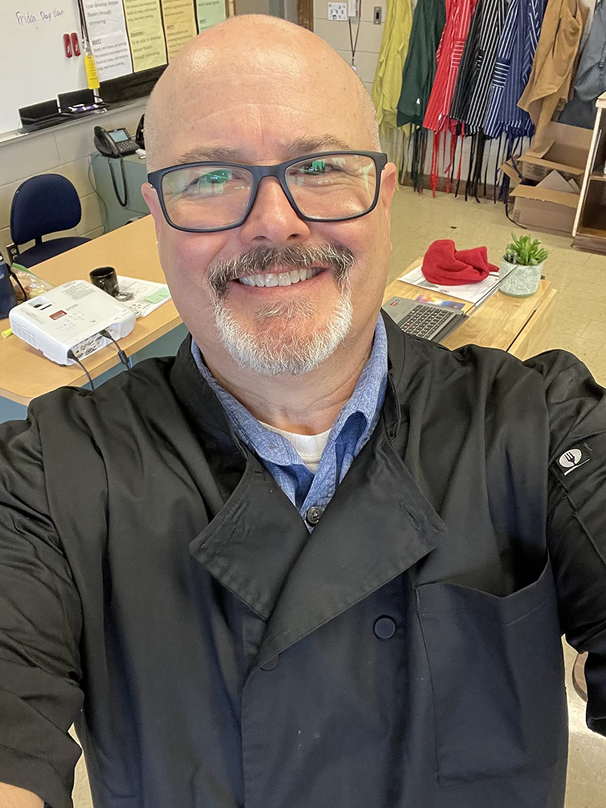 Chef Works Men's Montreal Cool Vent Chef Coat customer photo 2