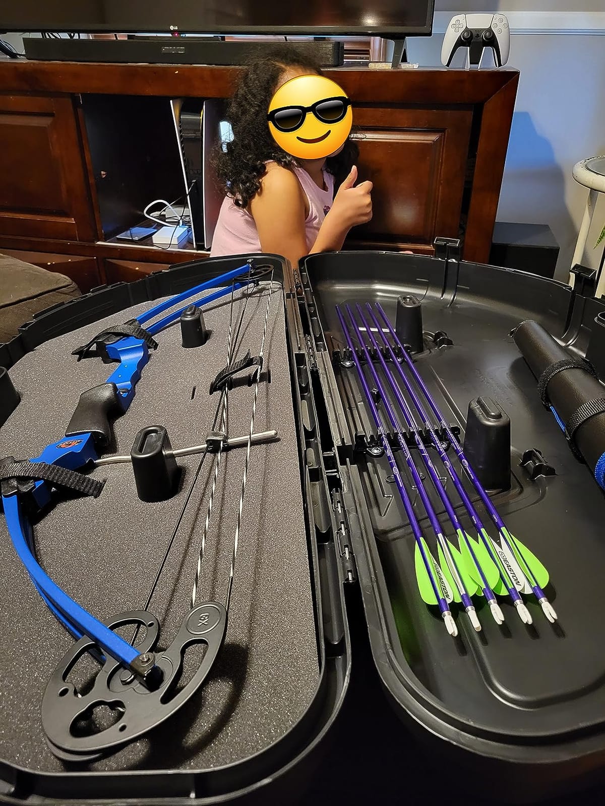 GENESIS Original Archery Compound Bow and Arrow Set, Draw customer photo 1