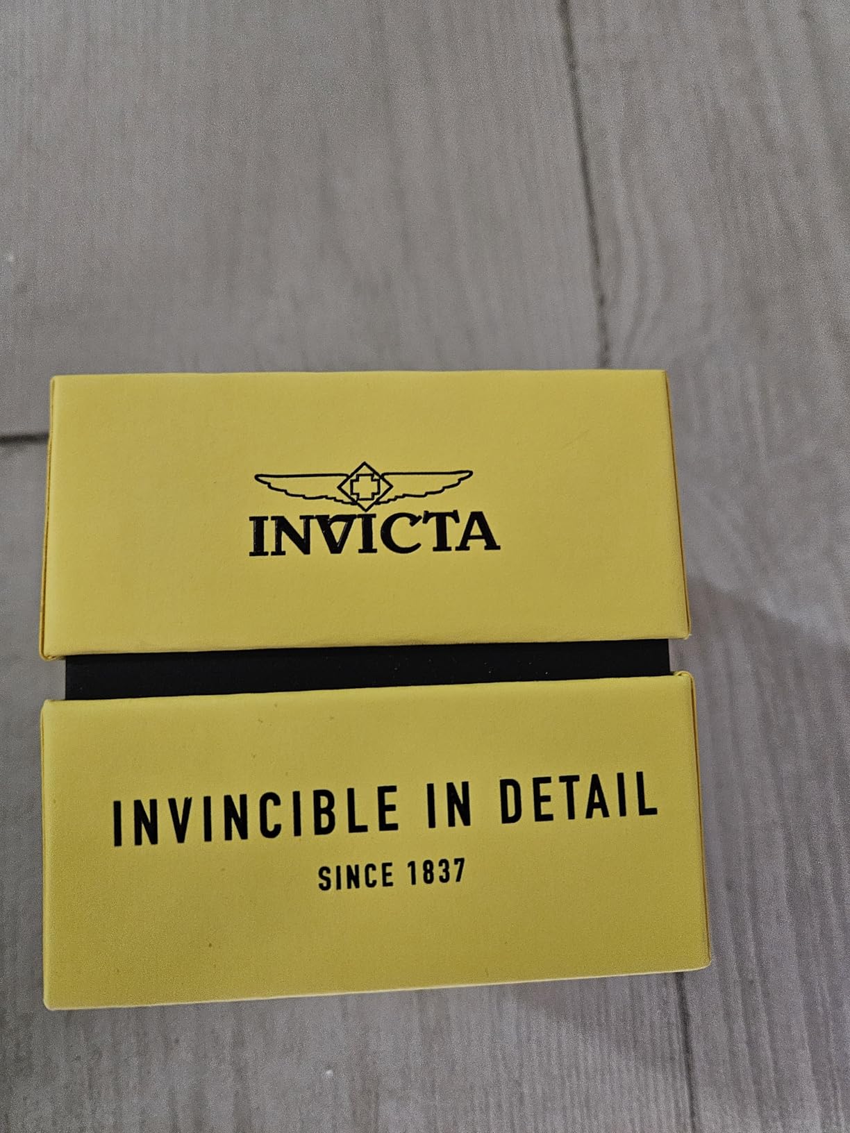 Men's 1326 Invicta II Chronograph Black Dial Two-Tone Stainless Steel Watch customer photo 2
