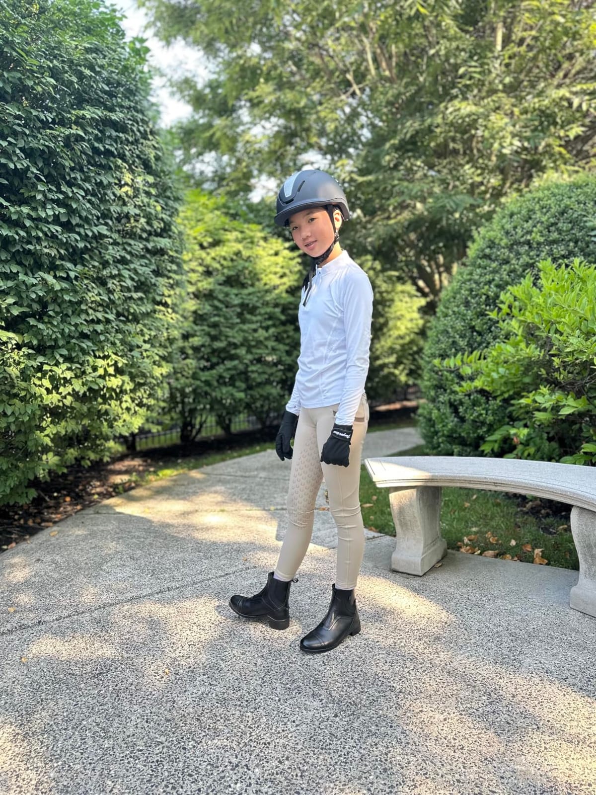Children's Starter Front Zip Paddock Boots | Durable, Easy to Clean Water-Resistant Horse Riding Boots for Kids customer photo 2