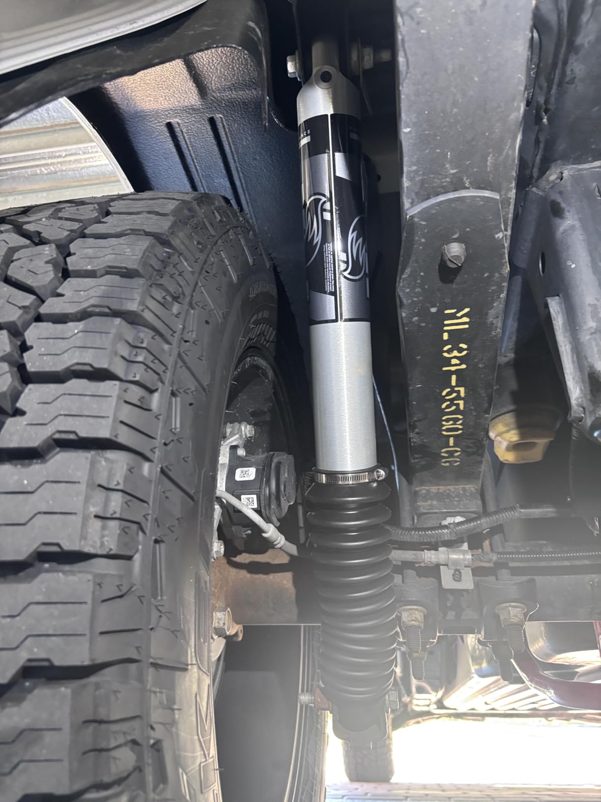 Rough Country Shock Boot - Black Protective Cover with Stainless Steel Clamp, Guards Against Mud, Dust & Debris, Universal Fit for Most Shocks customer photo 1