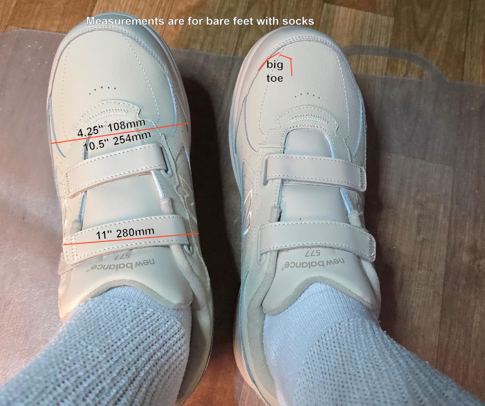 New Balance Men's 577 V1 Hook and Loop customer photo 1