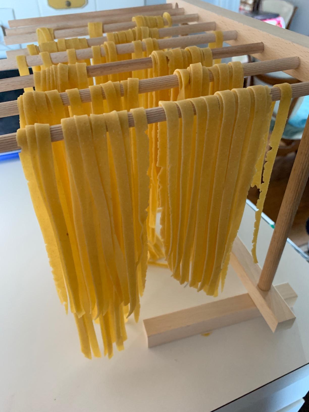 Eppicotispai EP 102 Natural Beechwood Collapsable Pasta Drying Rack customer photo 2
