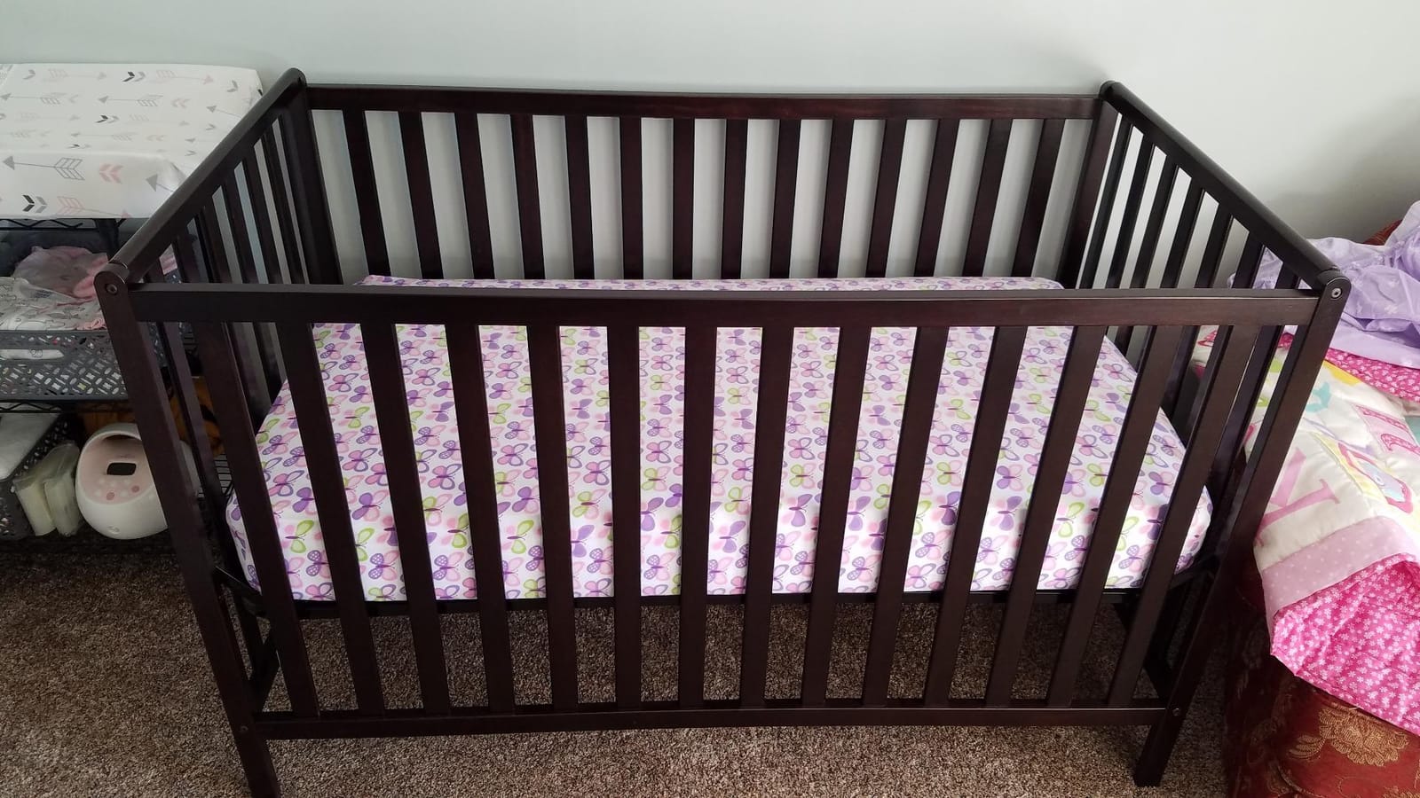 Sealy Baby Infant & Toddler Crib Mattress, Firm Rest 2 Stage, 204 Coils, Waterproof Breathable, Non Toxic, GREENGUARD GOLD Certified, Made in USA, 52x28 customer photo 2