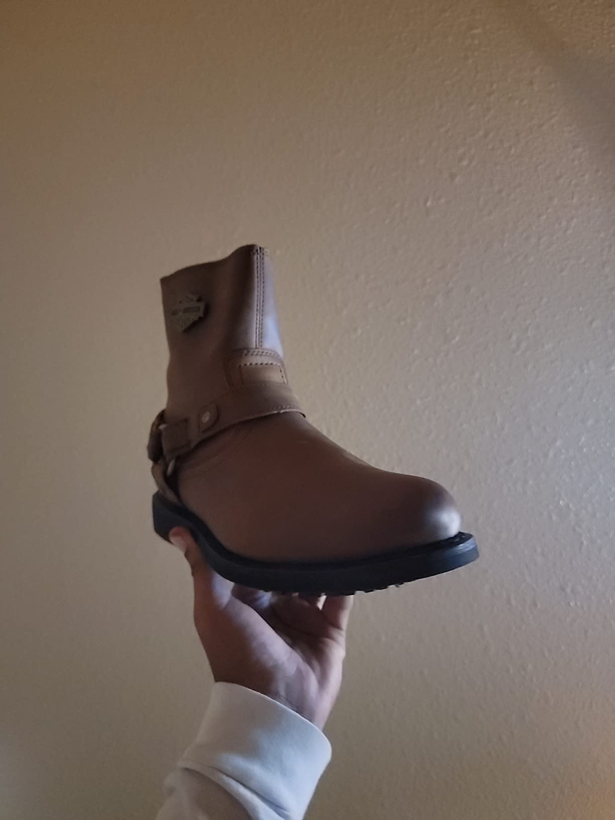 Harley-Davidson Footwear Mens Scout Leather Harness Riding Casual Boots Ankle customer photo 2