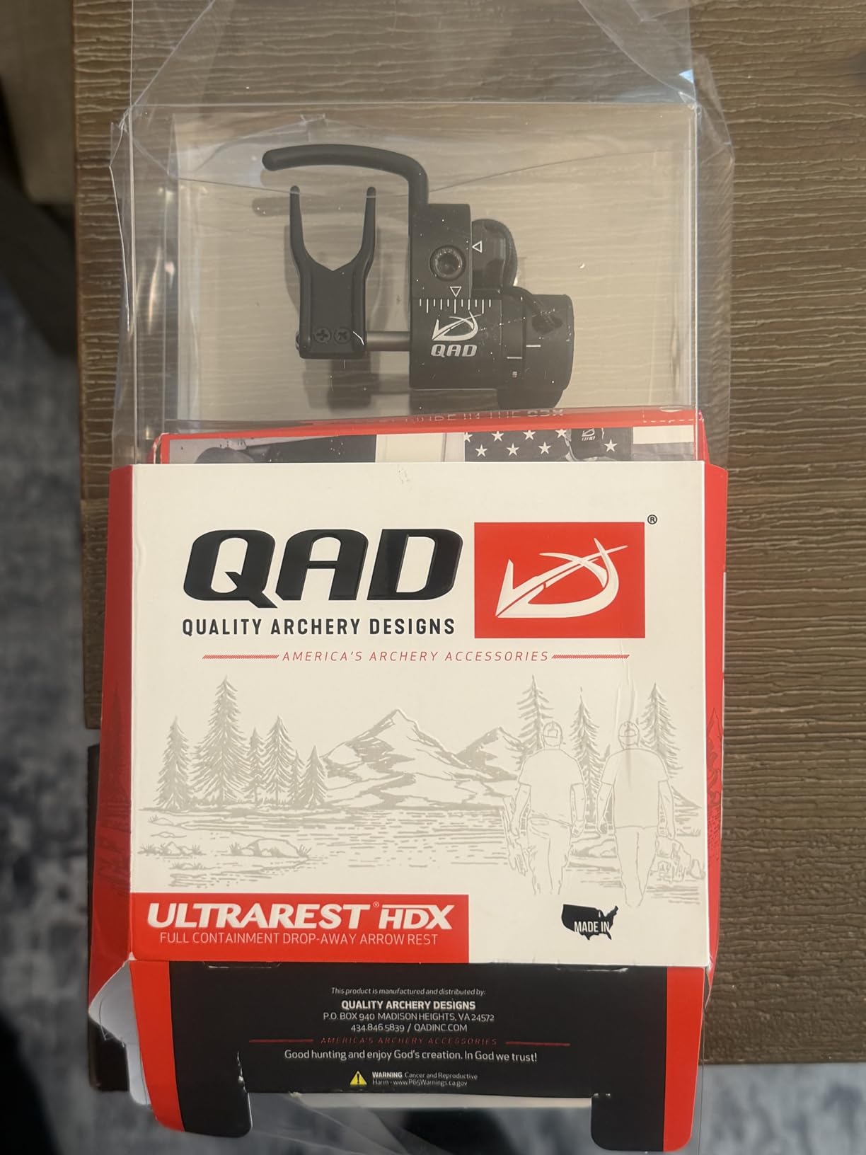 Quality Archery Products HDX Arrow Rest customer photo 1