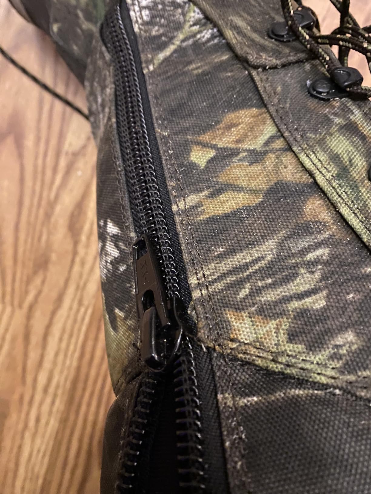 ROCKY Men's Camouflage Waterproof Side-zip Snake Boots customer photo 2