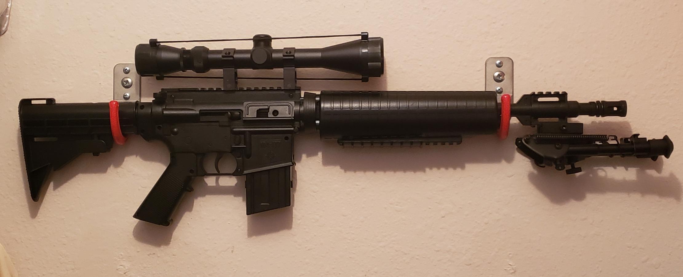 Crosman M4-177 Tactical Style Variable Pump .177-Caliber Pellet/BB Air Rifle Series customer photo 1