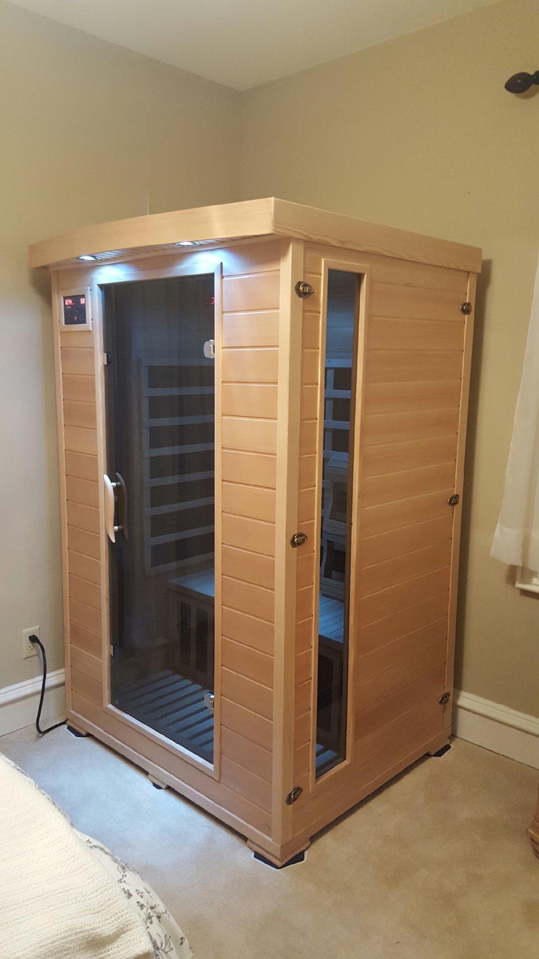 Heat Wave Coronado 2-Person Hemlock Deluxe Infrared Sauna for Home Use customer photo 1