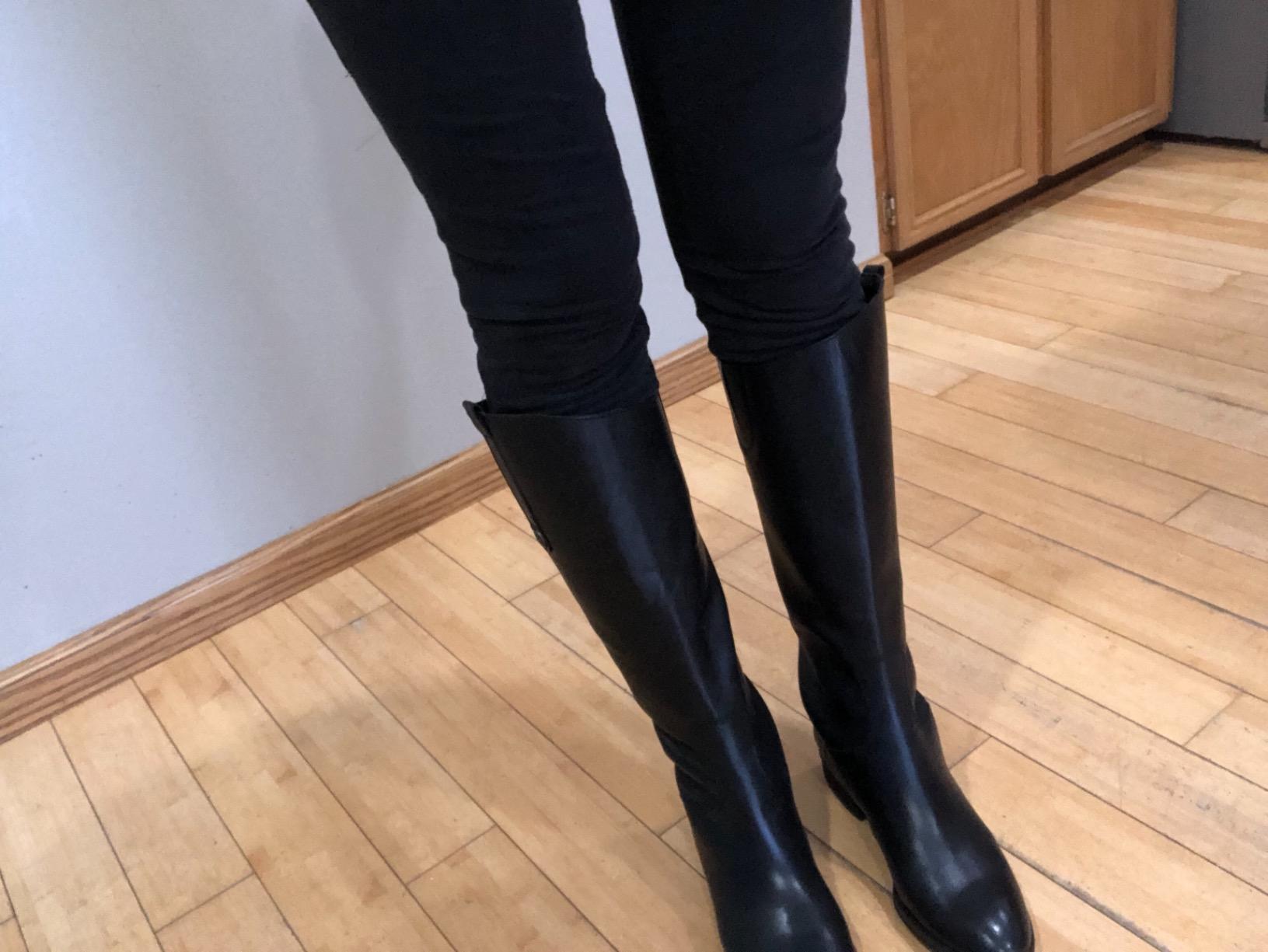 Sam Edelman Women's Penny Leather Riding Boot customer photo 1