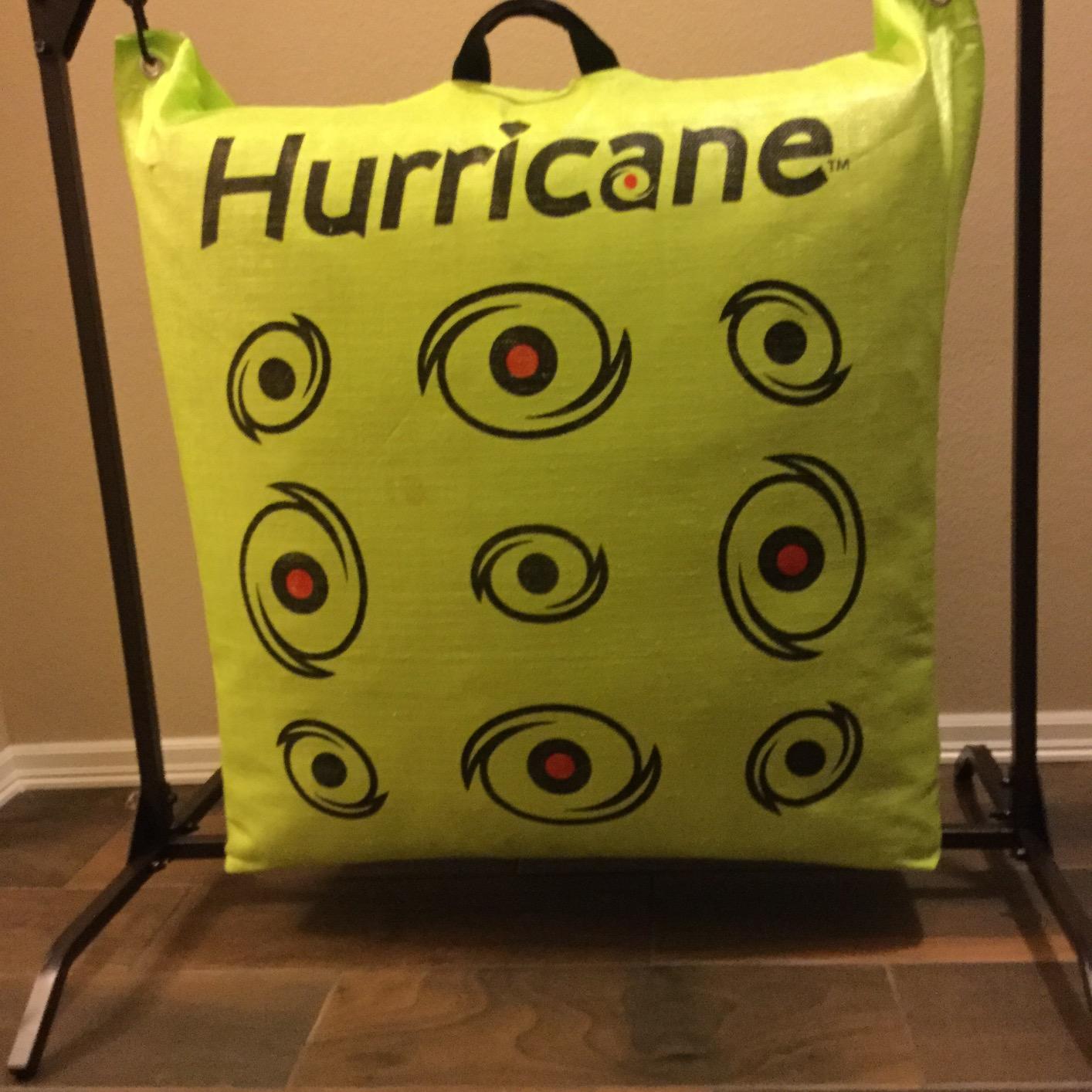 Hurricane 2-Sided High-Velocity Archery Bag Target, High-Visibility Aiming Points, Off-Center Deer Vitals on Back, Heavy-Duty Handle for Easy Transport customer photo 2