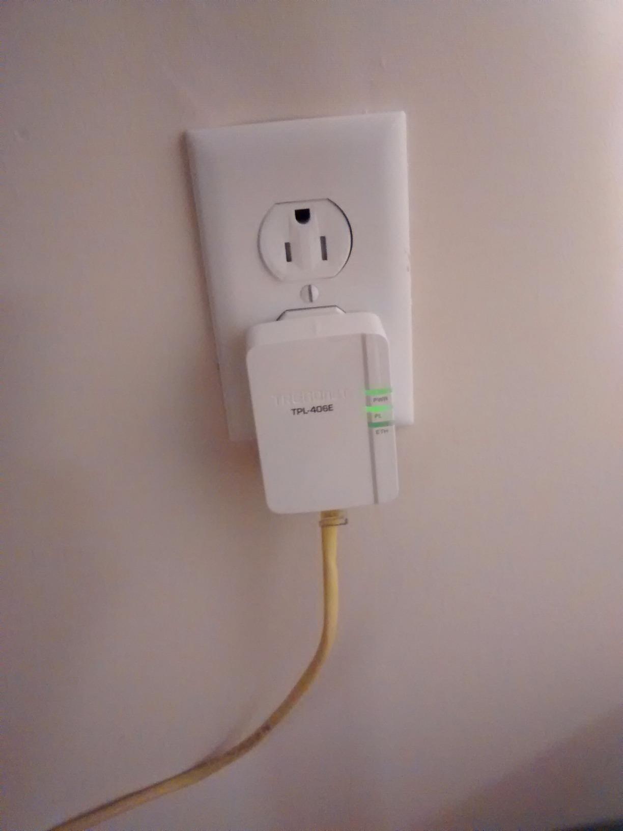 TRENDnet Powerline 500 AV Nano Adapter Kit,TPL-406E2K,Plug & Play Install customer photo 2