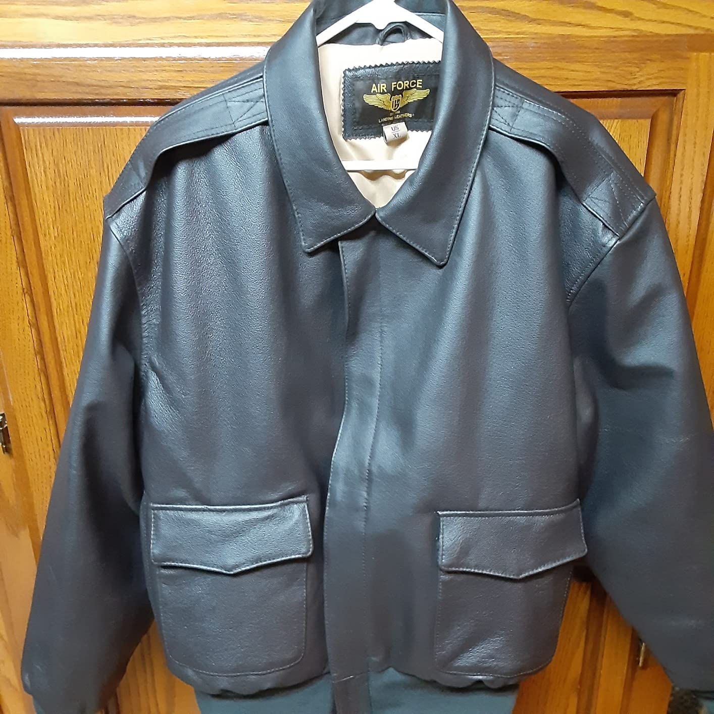 Landing Leathers Men's A-2 Air Force Genuine Leather Bomber Jacket customer photo 1