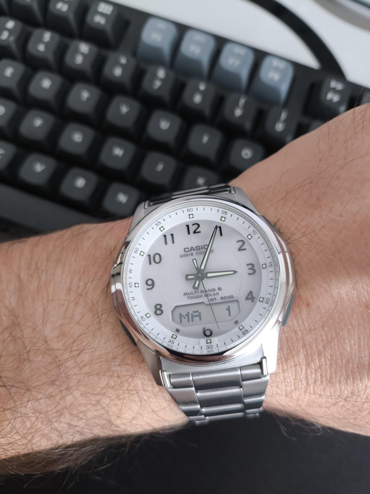 Casio Wave Ceptor WVA-M630D-7AJF Tough Solar Radio-Controlled Watch customer photo 1