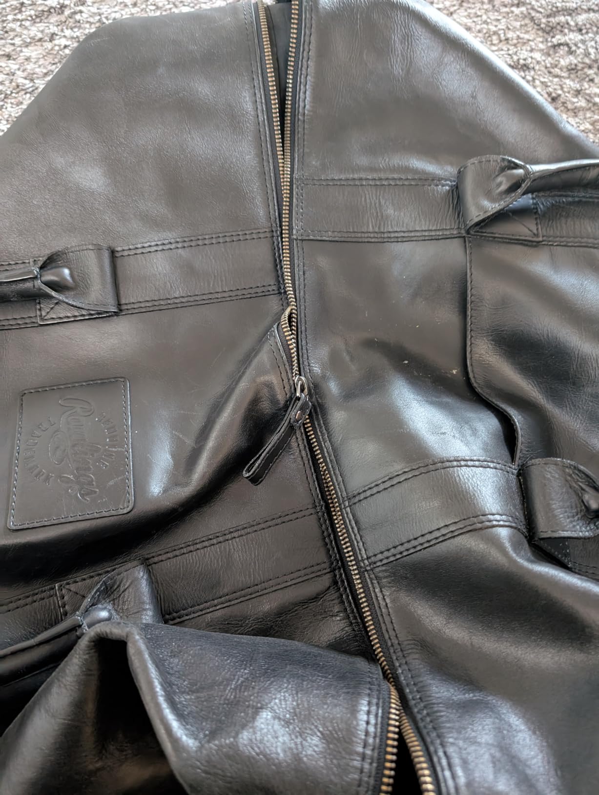 Rawlings Leather Weekender Duffle Bag Collection | Genuine Leather | Multiple Styles & Colors customer photo 2