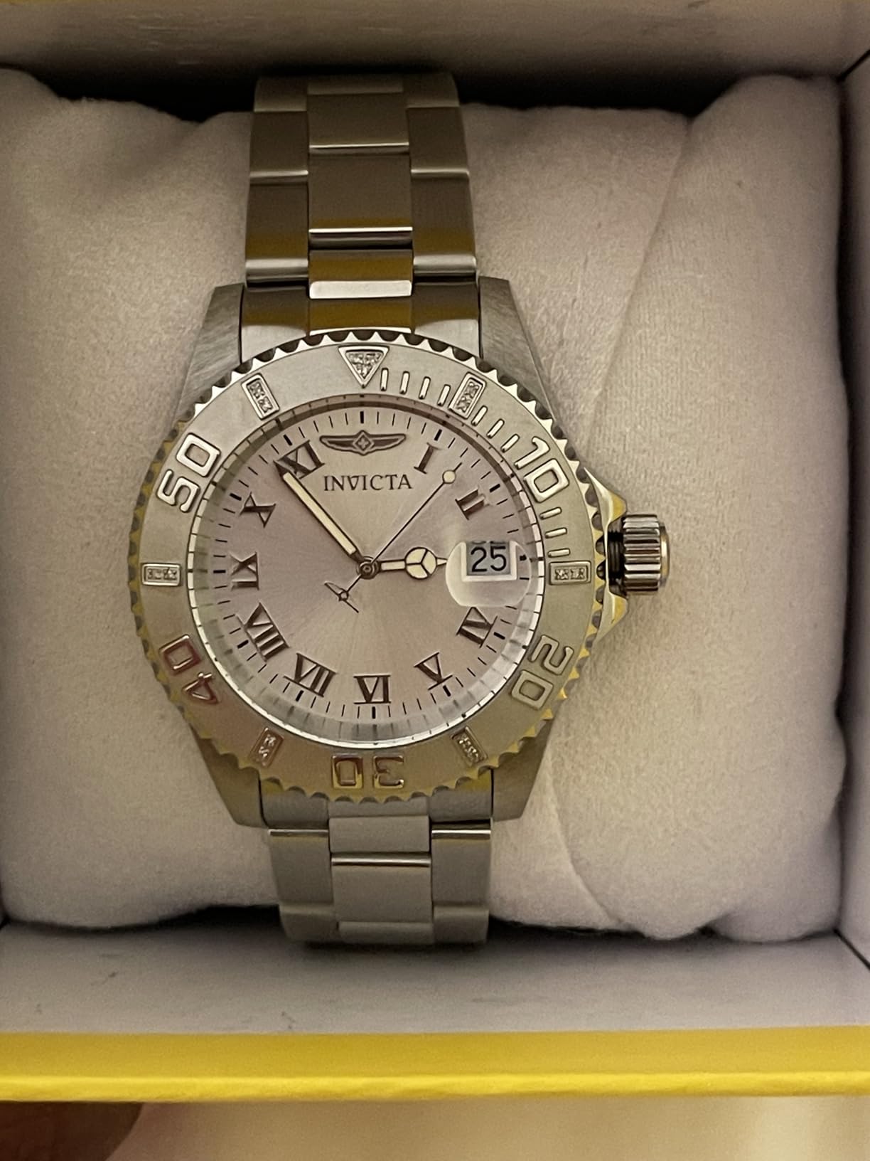 Women's 12819 Pro Diver Silver Dial Diamond Accented Watch customer photo 2