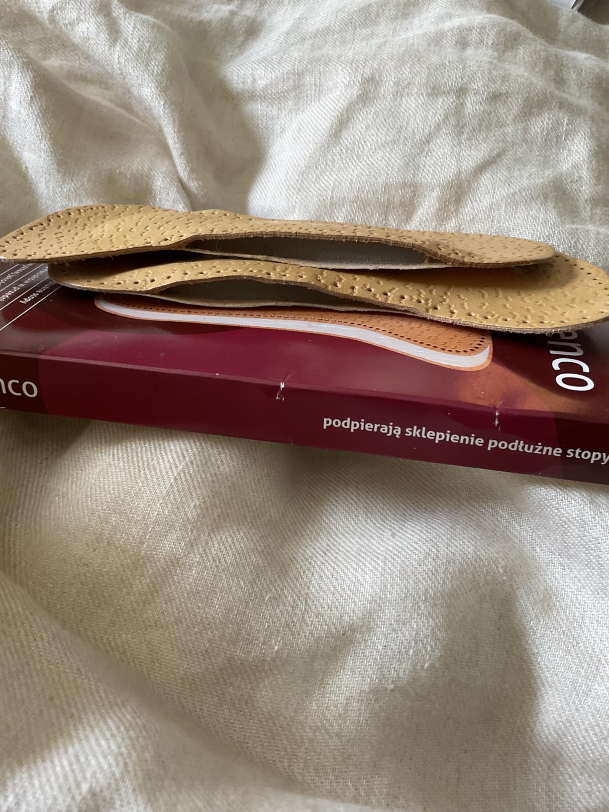 Kaps Flamenco, Orthotic 3/4 Leather Insoles with Longitudinal and Transverse Arch Support customer photo 1