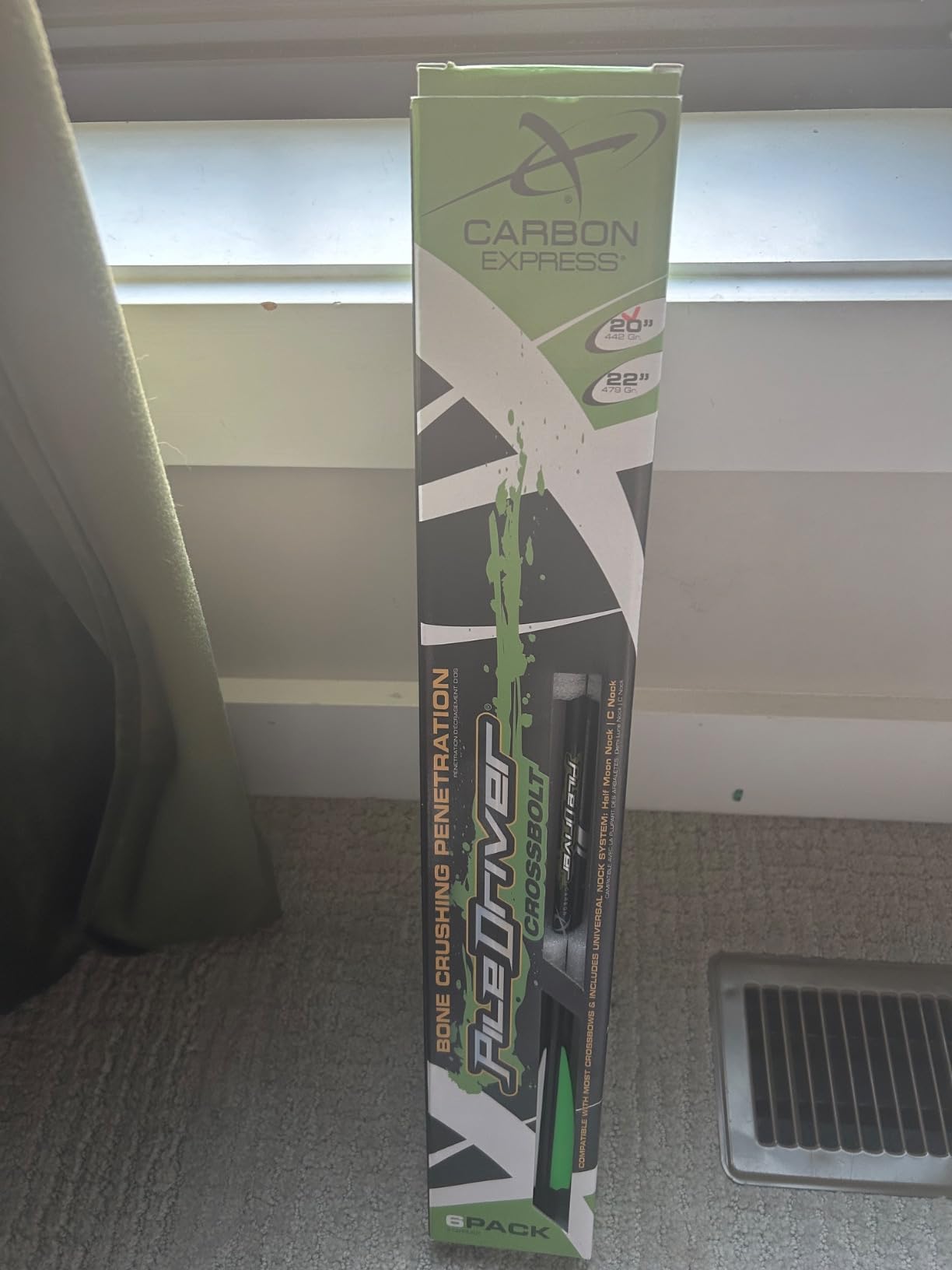 Carbon Express Piledriver Crossbolt 20in. Moon 6pk 52140 customer photo 1