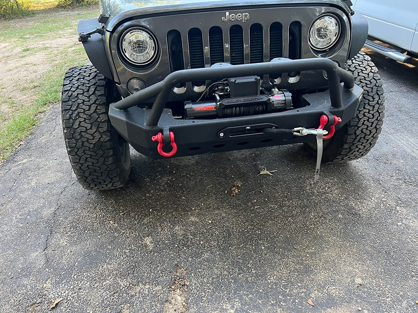 Rough Country 9,500LB PRO Series Winch with Synthetic Rope - 12V Waterproof 5.5HP Electric Winch for Jeeps, Trucks, Off Road Recovery Winch with Remote customer photo 2