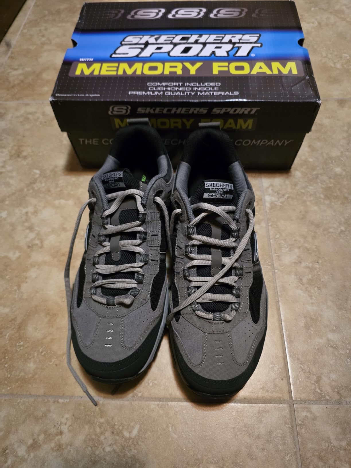 Skechers Men's Vigor 2.0 Trait Memory Foam Sneaker customer photo 1