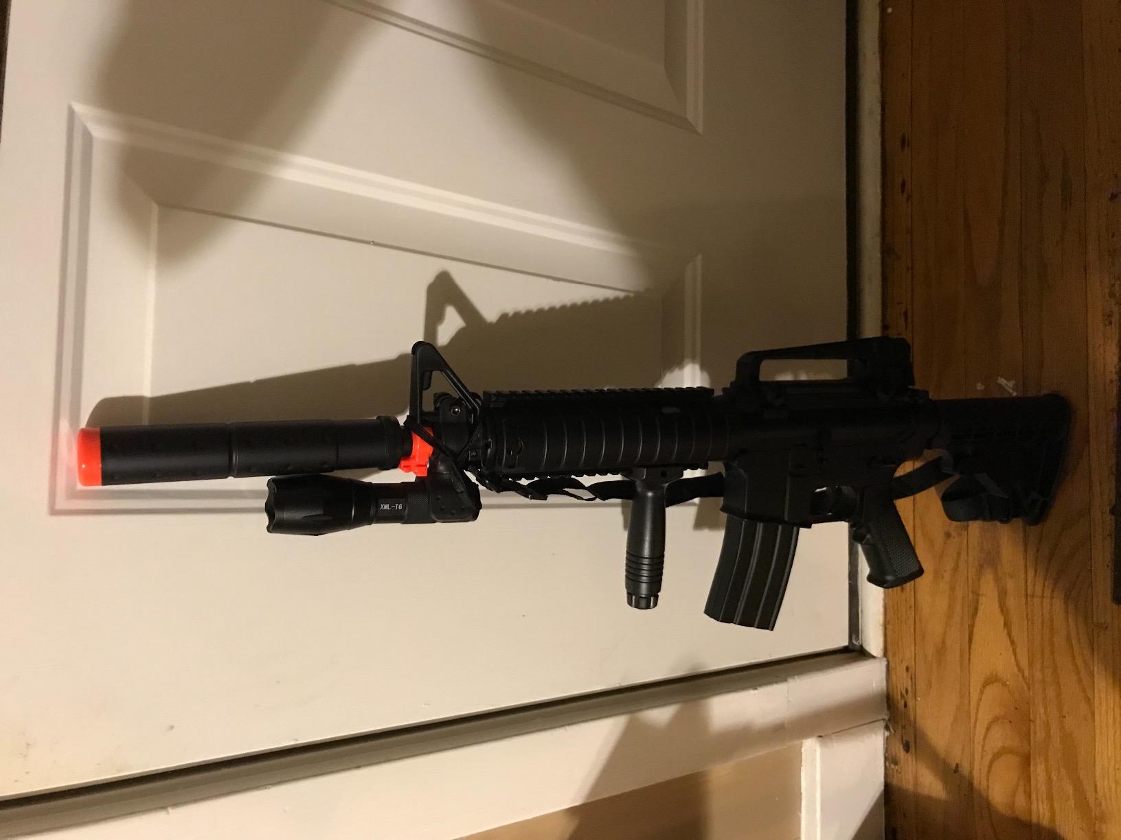 BBTac M83 Full and Semi Automatic Electric Powered Airsoft Gun Full Tactical Accessories Ready to Play Package Entry Level customer photo 2