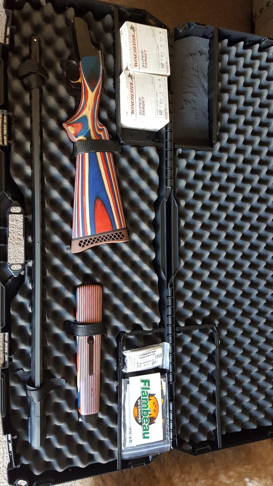 Flambeau Outdoors 40in Rifle Hard Case with Zerust Foam Lined Velcro Straps customer photo 2