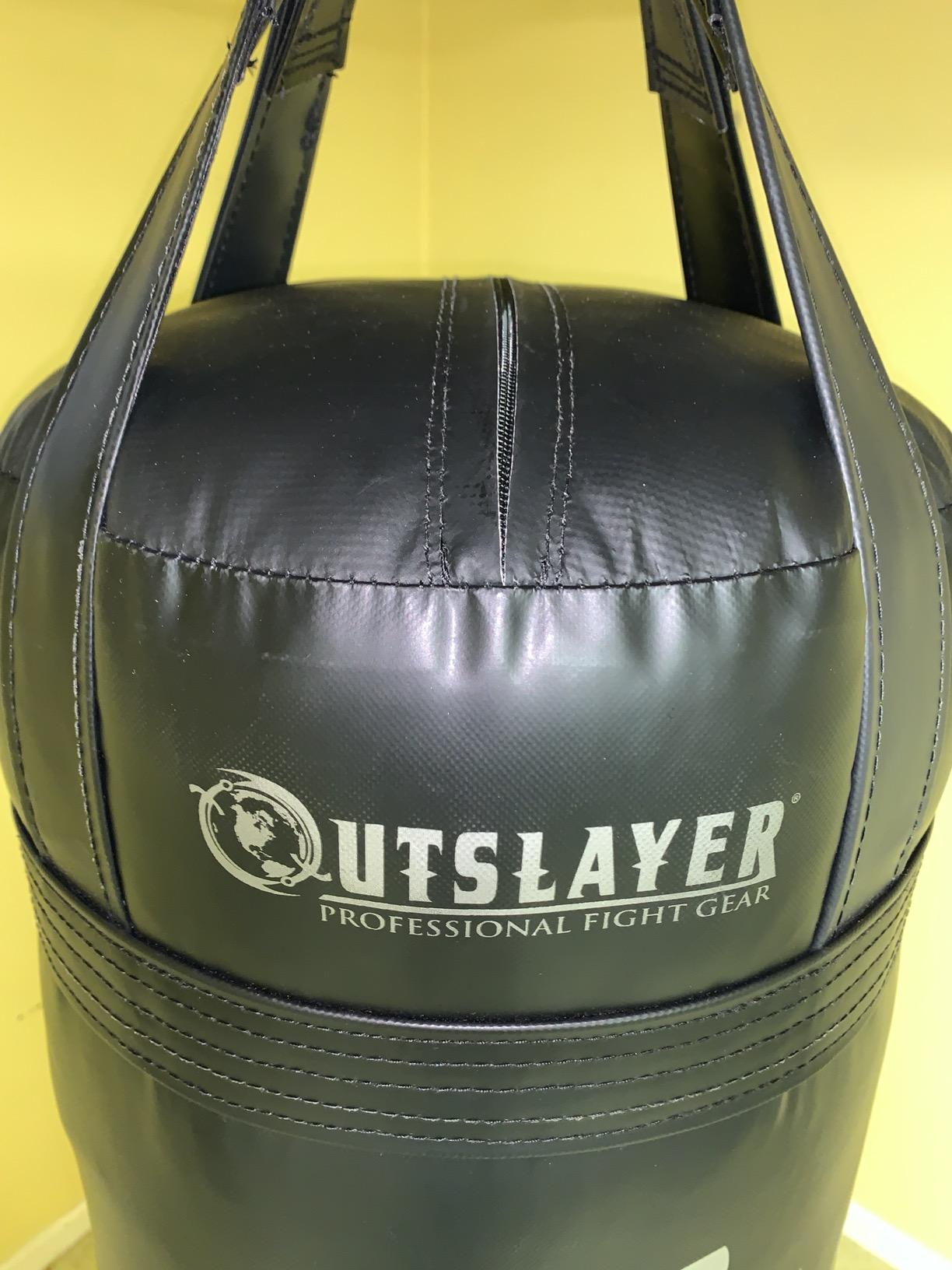 Outslayer 100 lbs Filled Heavy Bag | Custom Colors for Boxing, Kickboxing, Taekwondo & MMA Training | Made in USA customer photo 2
