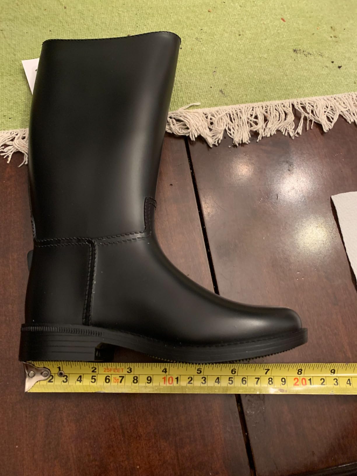HORZE Chester Unisex Adult Rubber Equestrian Horse Riding Boots for Kids, Women and Men customer photo 1