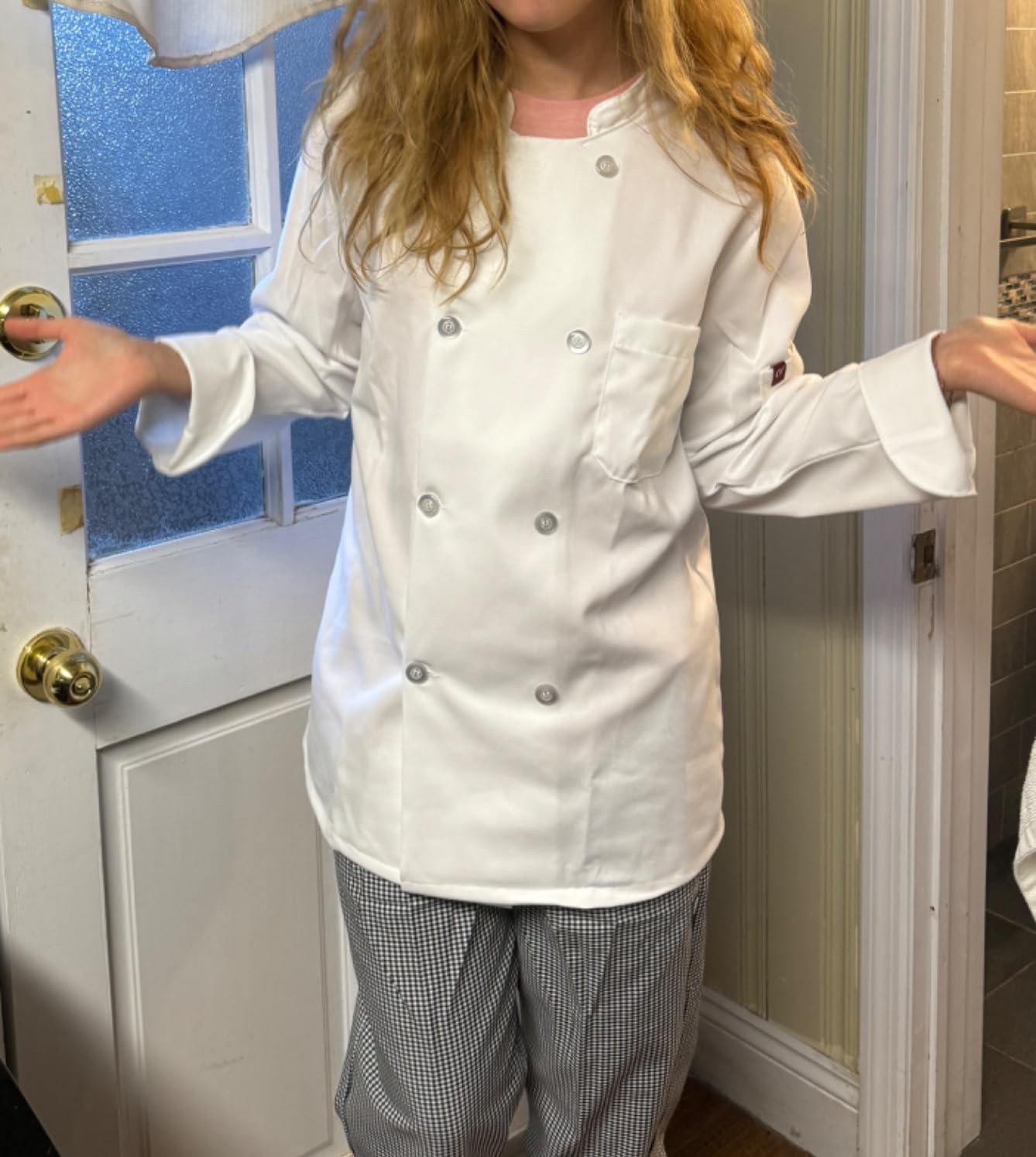 Chef Designs Men's Rk Eight Pearl Button Chef Coat customer photo 1