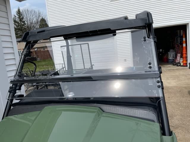 Kolpin UTV WINDSHIELD - FULL-TILT - JOHN DEERE XUV550/RSX850I - 2903, Clear customer photo 2