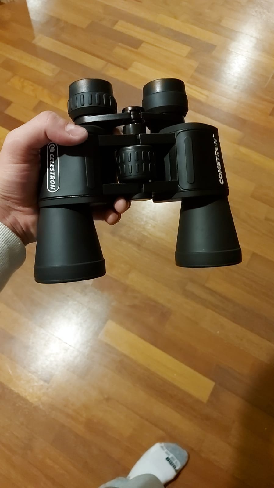 Celestron Cometron 7x50mm Astronomy Binoculars | Wide-Field Astronomy Binocular, Porro Prism, Multi-Coated Optics, Comfortable Handheld, Tripod Adaptable, Carrying Case customer photo 2