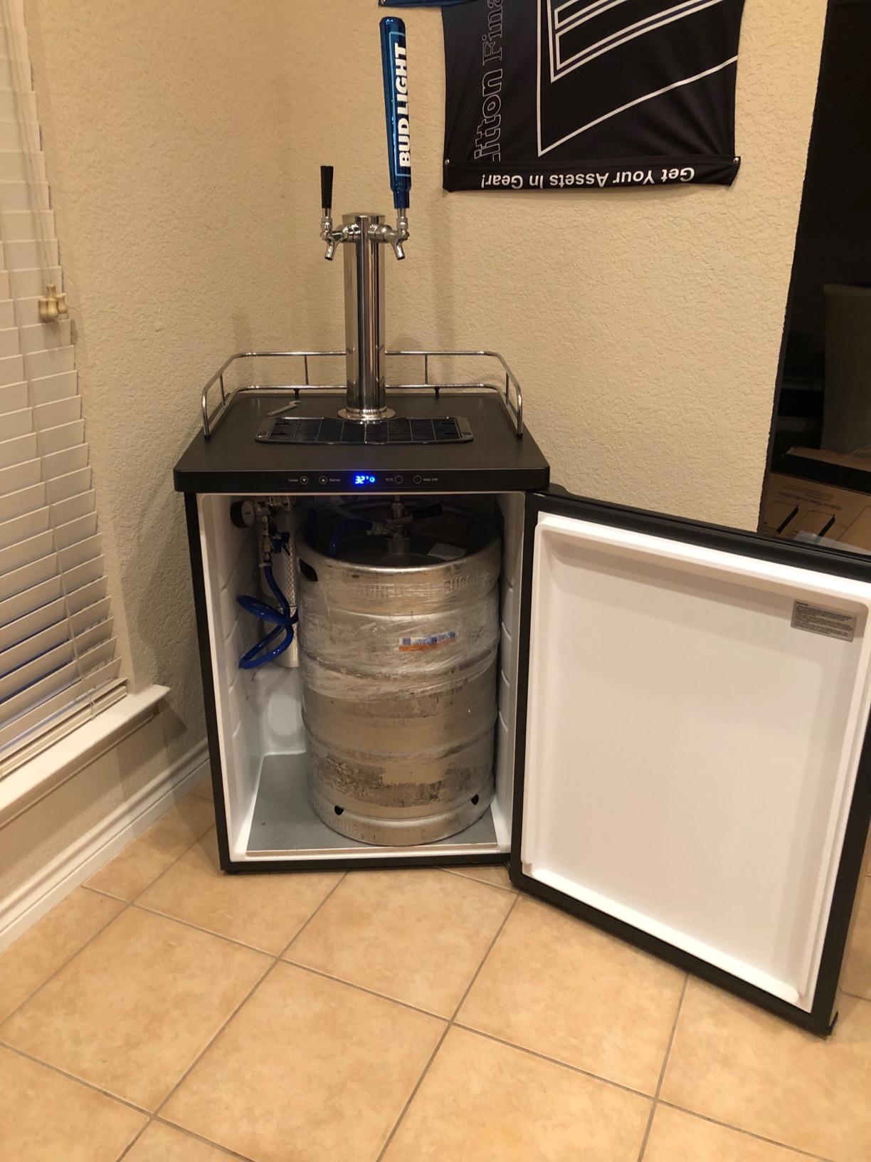 Kegco K309SS-1 Keg Dispenser, Stainless Steel customer photo 2