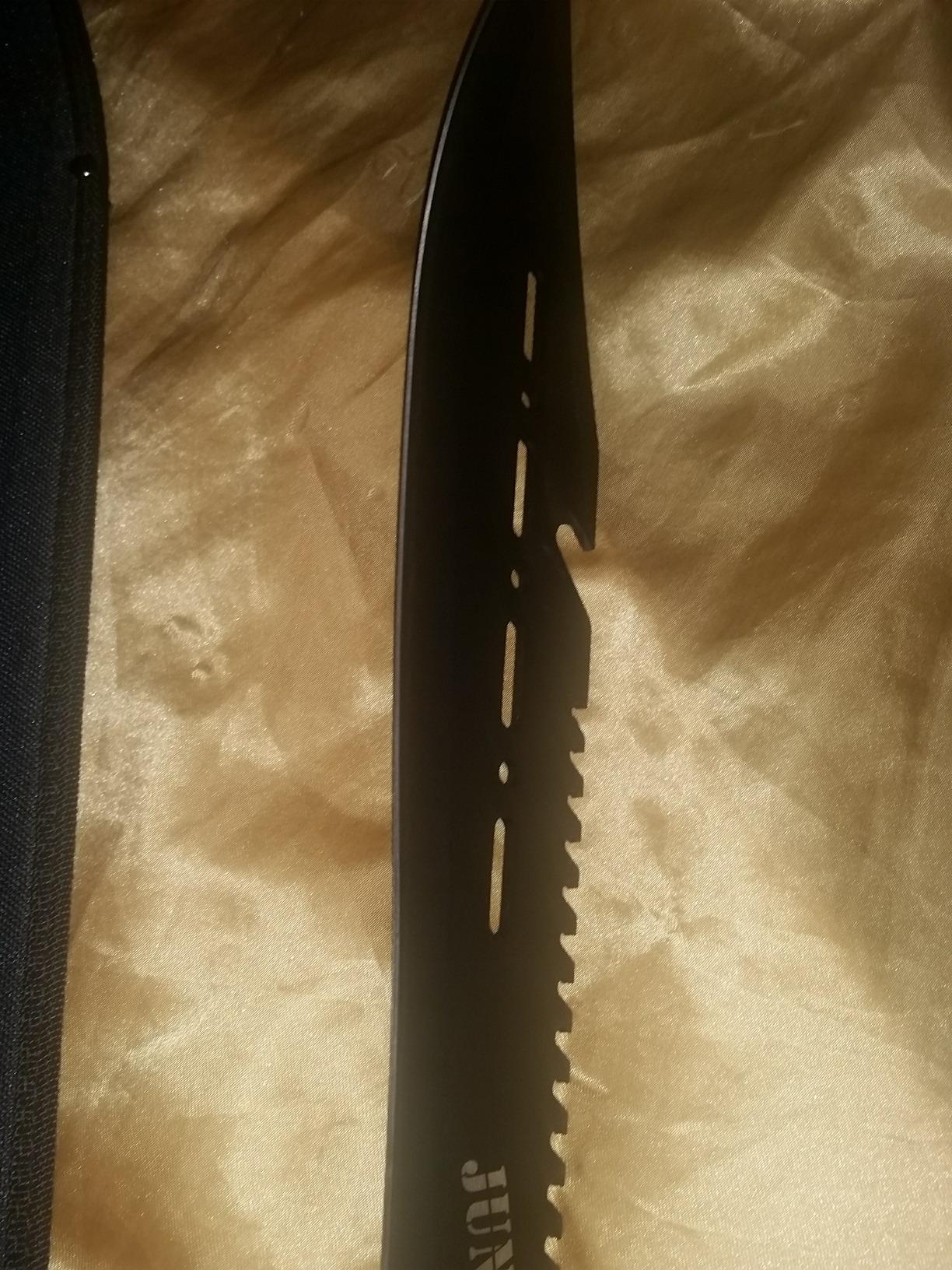 BLACK LEGION Jungle Hunter Machete with Sheath customer photo 2