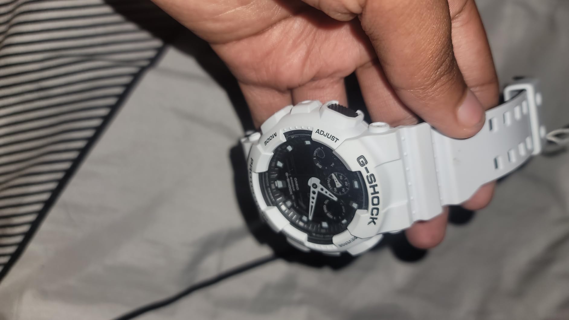 Men's GA-100 XL Series G-Shock Quartz 200M WR Shock Resistant Watch customer photo 1
