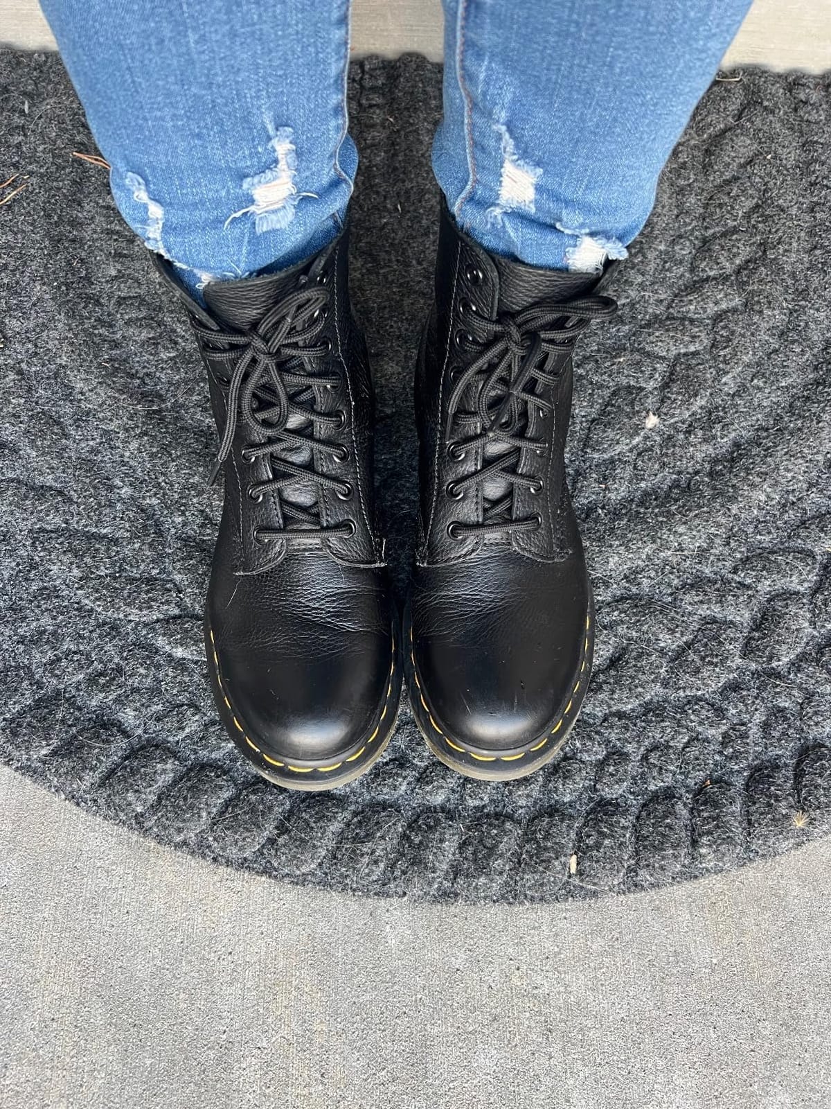 Dr. Martens Women's 1460 Pascal Leather 8 Eye Boot customer photo 2