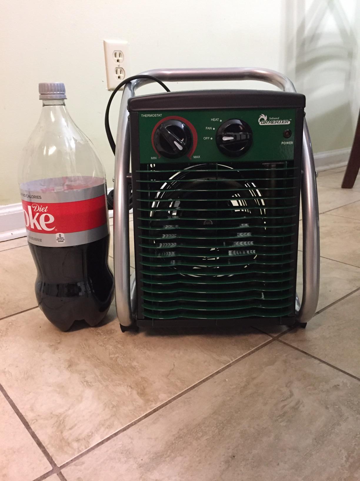 DR. INFRARED HEATER DR218-1500W Greenhouse Garage Workshop Infrared Heater, 1500-watt customer photo 2