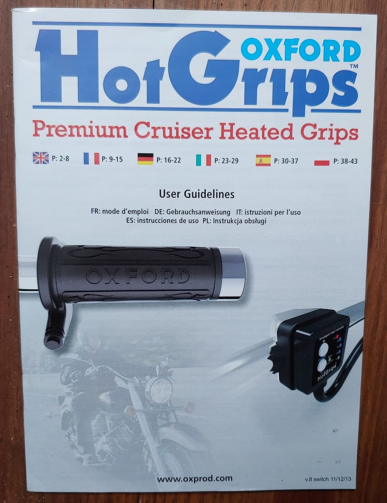 Oxford Products EL800 Heated Grips,Black customer photo 1