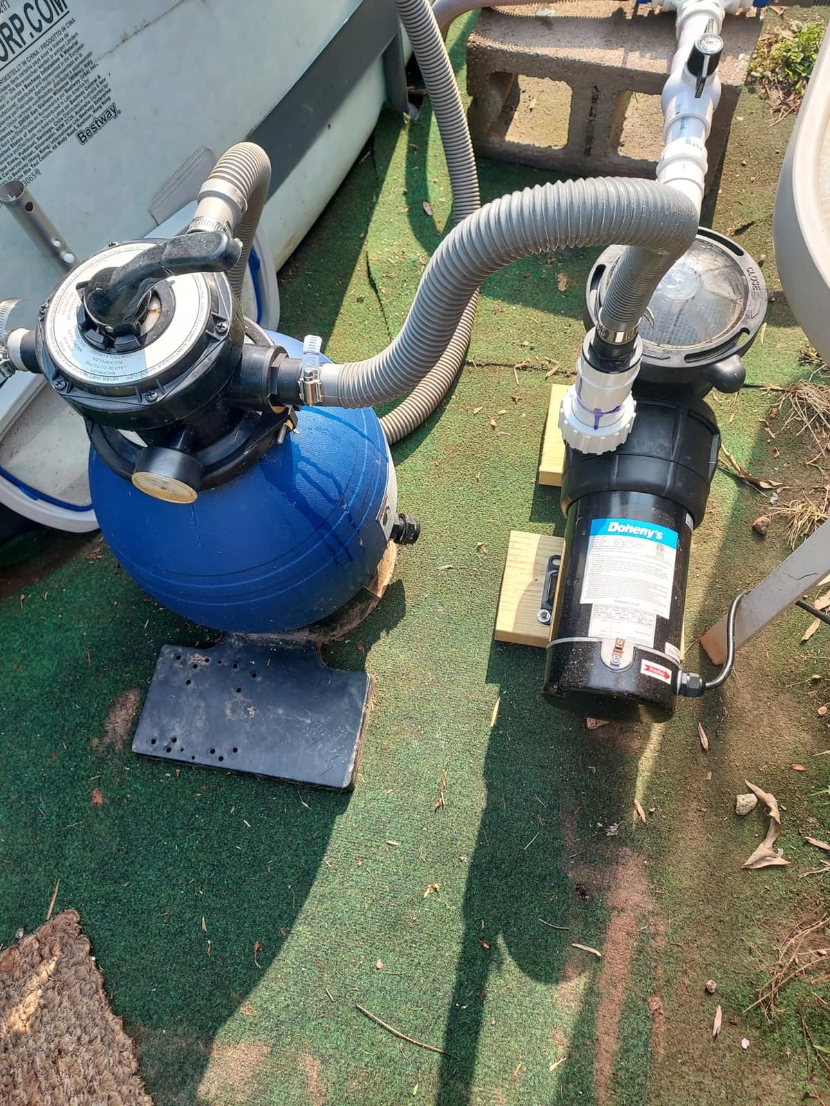Doheny's 1.5 HP Above Ground Swimming Pool Pump customer photo 2