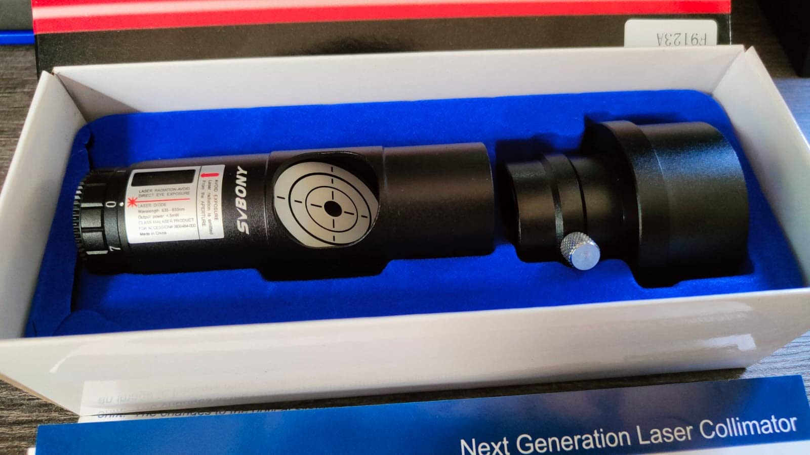 SVBONY Laser Collimator, for Newtonian Marca Telescope Alignment, 1.25/2