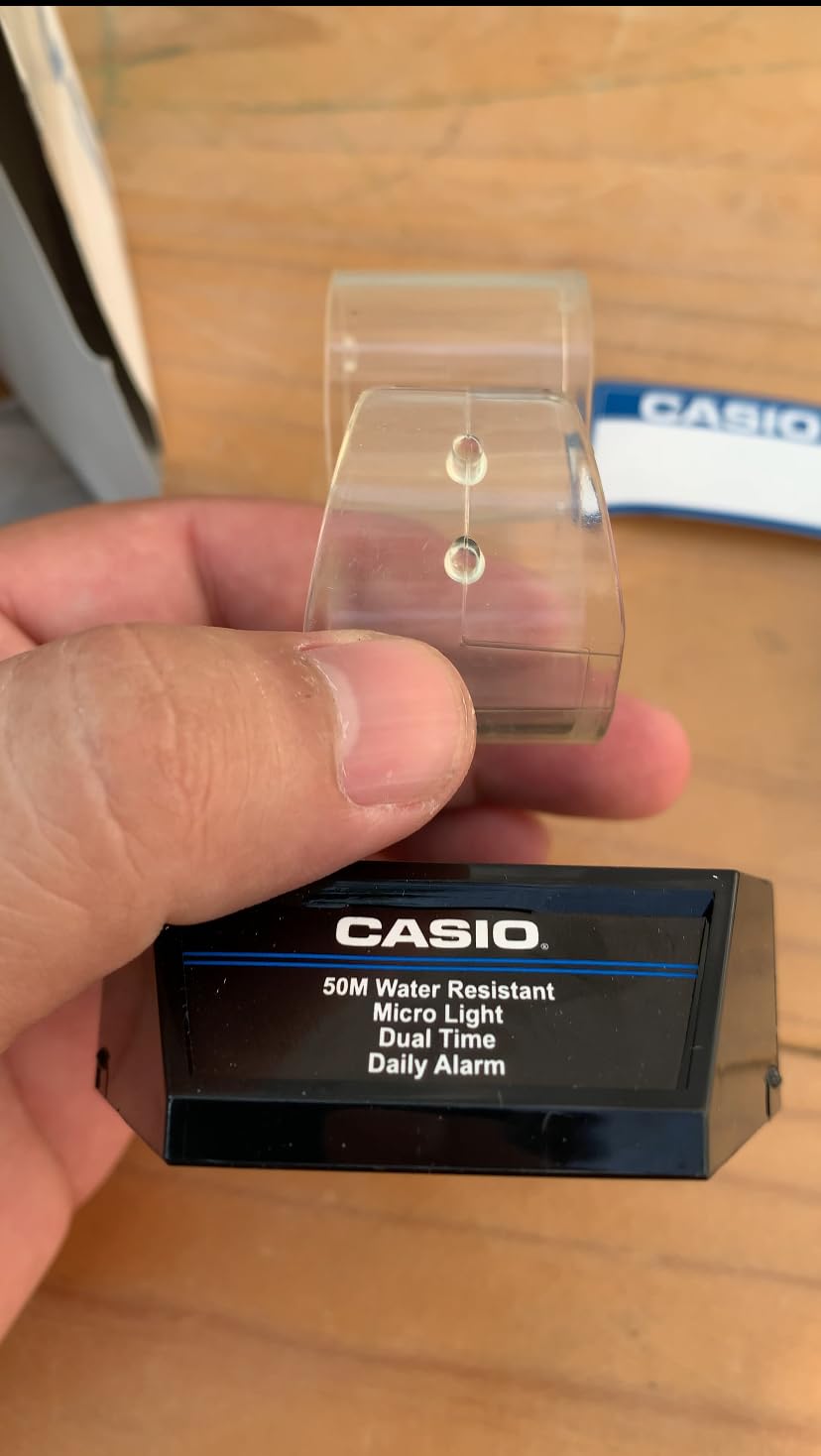 Casio #MTP-V001D-1B Men's Standard Stainless Steel Easy Reader Black Dial Watch customer photo 1
