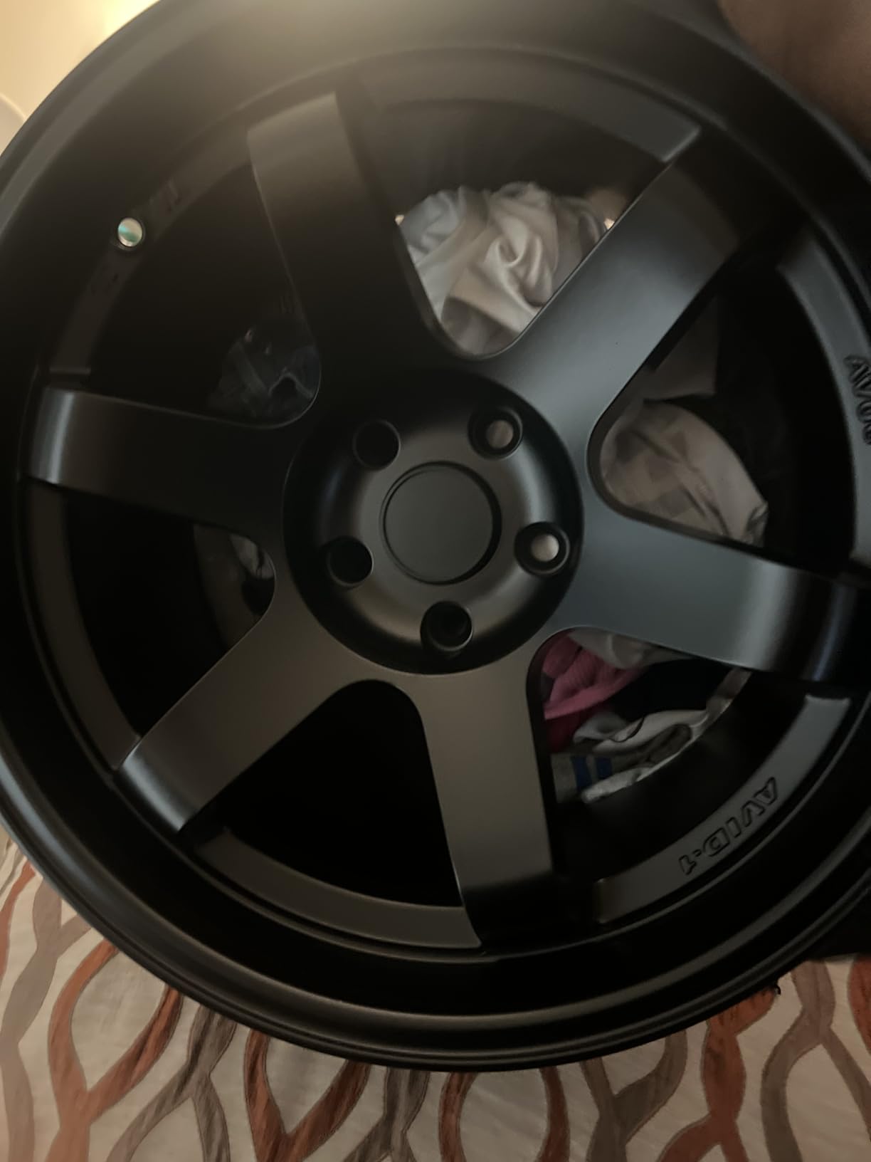 AVID.1 AV-06 Matte Bronze 17x8 Custom Wheel – Fits 5x114 Bolt Pattern with +35 Offset – Lightweight Performance Alloy Wheel – Aggressive Street Style & Track-Ready Car Accessories customer photo 1