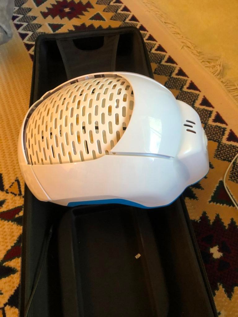 Theradome PRO Laser Hair Growth Helmet LH80 – 100% Laser, No Ineffective LEDs – FDA-Cleared Red Light Therapy for Hair Regrowth 2x Week – Made in the USA customer photo 1