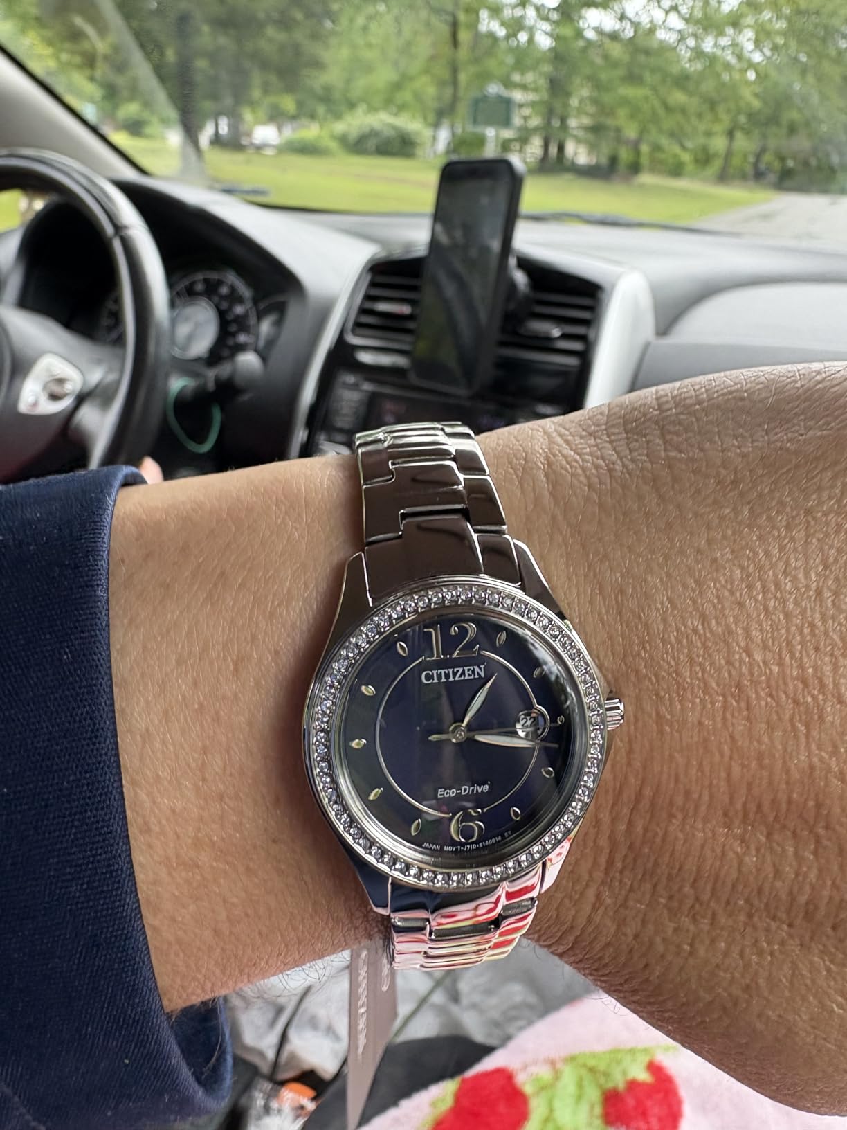 Citizen Women's Eco-Drive Dress Classic Crystal Watch in Stainless Steel customer photo 2