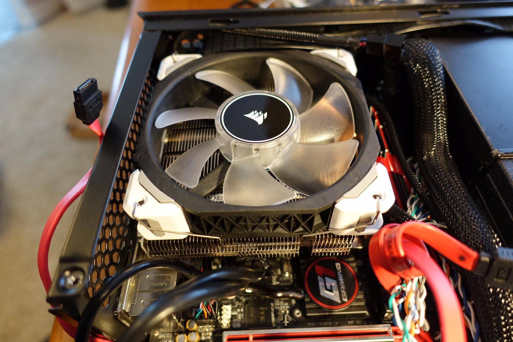 be quiet! Shadow Rock LP 130W TDP Low Profile CPU Cooler | Intel Compatible 1700 1200 1150 1151 1155 2011 Square ILM | AMD-AM4 | Silver | BK002 customer photo 1
